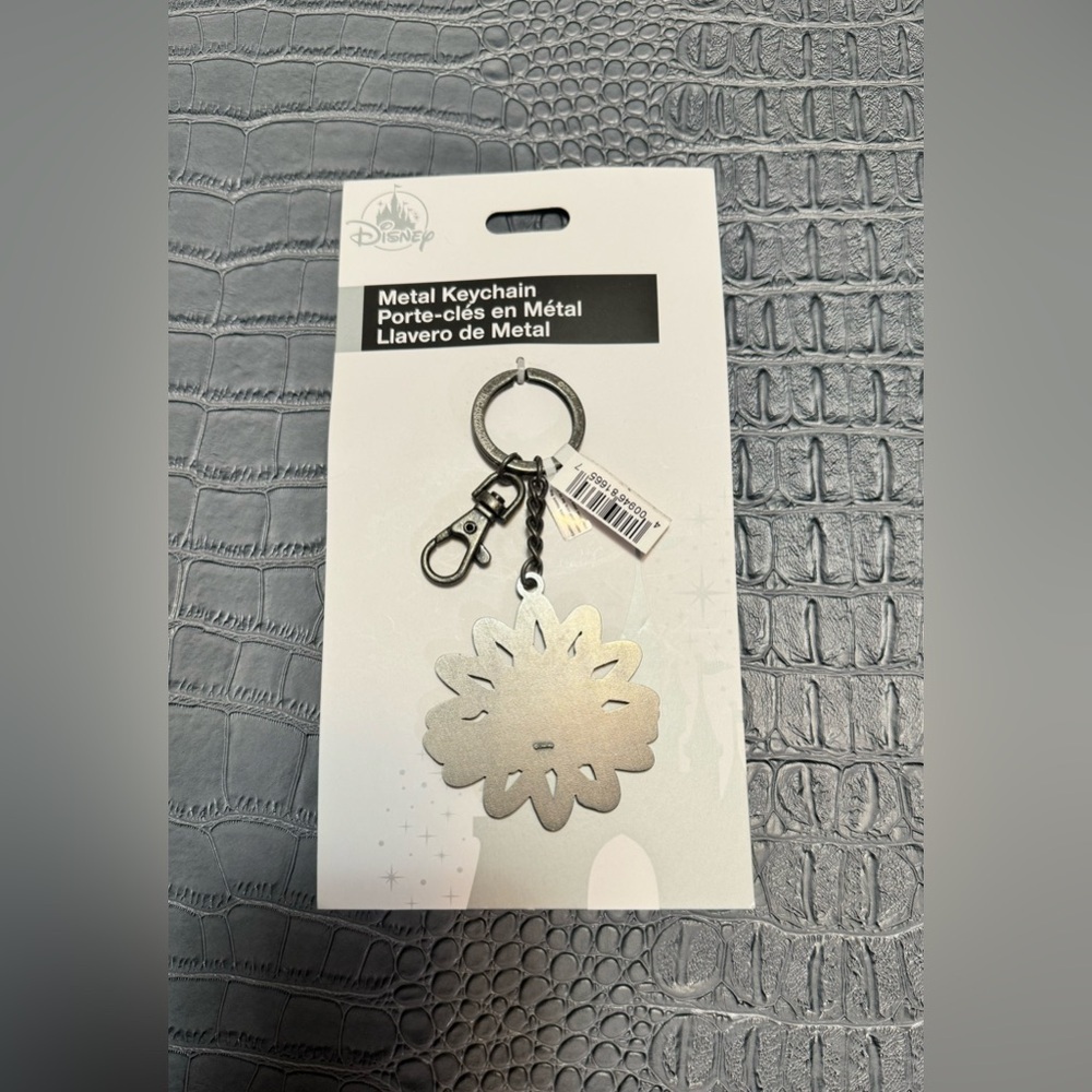 Disney Parks Magic Kingdom Tomorrowland Atom Metal Keychain Purse Charm Bag Clip - Picture 4 of 4